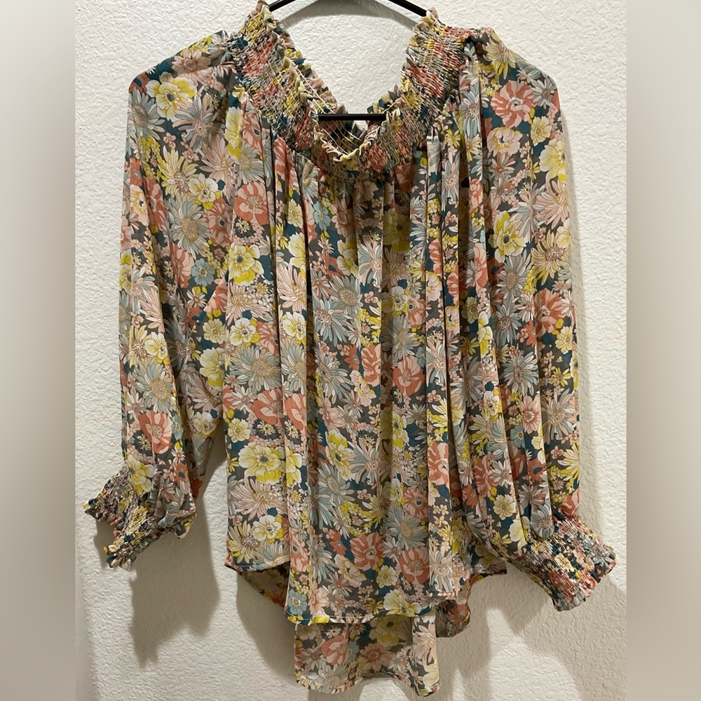 Floral Off Shoulder Top (medium)